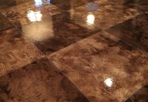 United General System Concrete Stain Flooring
